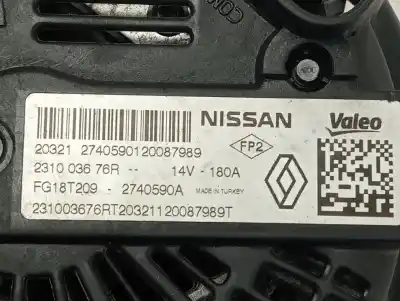 Автозапчастина б/у генератор для renault clio v business посилання на oem iam 231003676r  