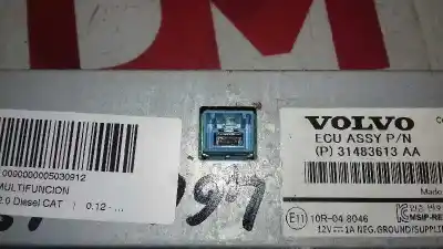 Peça sobressalente para automóvel em segunda mão display gps / multimídia por volvo v40 basis referências oem iam 31483613aa  