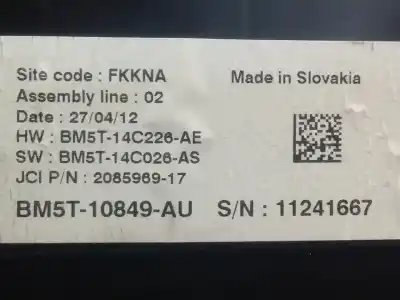 Peça sobressalente para automóvel em segunda mão quadrante por ford focus lim. (cb8) trend referências oem iam bm5t10849au  
