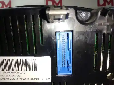 Автозапчастина б/у панель інструментів для skoda superb combi (3t5) 2.0 tdi dpf посилання на oem iam 3t1920841h  