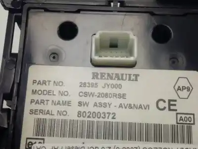 Second-hand car spare part multifunction switch for renault koleos dynamique pack2 oem iam references 28395jy000  