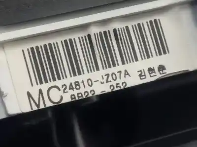 Second-hand car spare part dashboard for renault koleos dynamique pack2 oem iam references 24810jz07a  