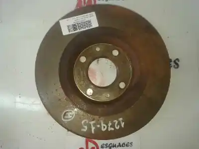 Peça sobressalente para automóvel em segunda mão disco de travão dianteiro por dacia sandero 1.2 16v cat referências oem iam 