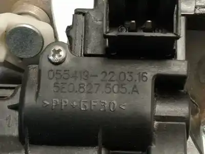 Second-hand car spare part trunk lock for seat leon st (5f8) reference plus oem iam references 5e0827505a  