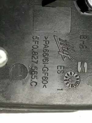 Second-hand car spare part tailgate back door handle for seat leon st (5f8) reference plus oem iam references 5f0827565c  