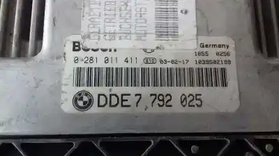 Second-hand car spare part ecu engine control for bmw serie 3 compact (e46) 2.0 320td oem iam references 7792025  