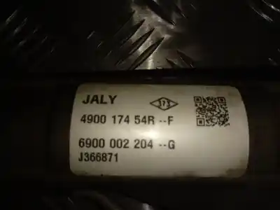 Автозапчастина б/у рульмова рейка для dacia dokker ambiance посилання на oem iam 490017454r  