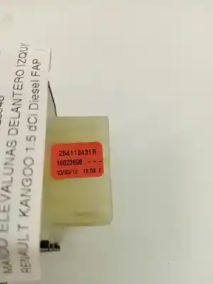 Second-hand car spare part left front power window switch for renault kangoo emotion oem iam references 254110431r  