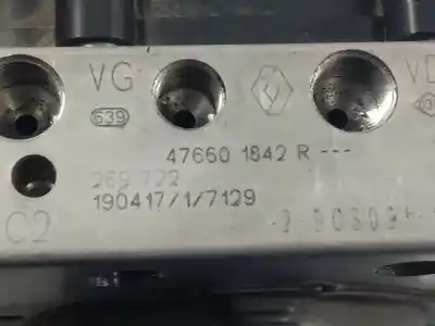 Pezzo di ricambio per auto di seconda mano abs per renault clio v business riferimenti oem iam 476601842r  