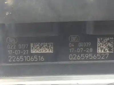 Peça sobressalente para automóvel em segunda mão abs por renault captur xmod referências oem iam 476600188r  