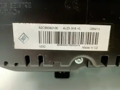 Pezzo di ricambio per auto di seconda mano pannello degli strumenti per audi q3 (8ub) audi q3 quattro 2.0 riferimenti oem iam 8u0920930e  