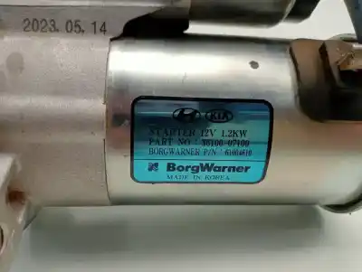 Автозапчастина б/у двигун запускається для kia picanto (ja) concept посилання на oem iam 3610007100  