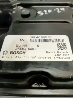 Second-hand car spare part ecu engine control for renault kangoo profesional oem iam references 0281039177  