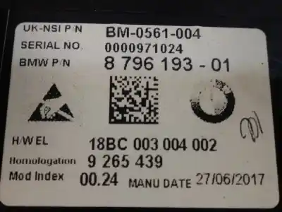 Автозапчасти б/у приборная доска за mini mini (f56) cooper sd ссылки oem iam 9265439  