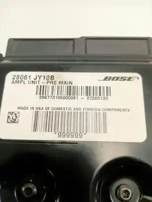 Second-hand car spare part electronic module for renault koleos dynamique pack2 oem iam references 28061jy10b  