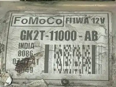 Автозапчастина б/у двигун запускається для ford transit custom kasten 2.0 tdci cat посилання на oem iam gk2t11000ab  