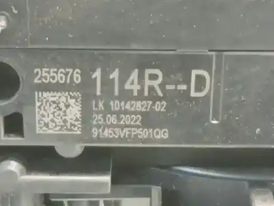 Second-hand car spare part headlights switch for renault express 1.4 oem iam references 255676114r  