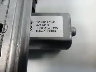Second-hand car spare part passenger side right window regulator for renault express 1.4 oem iam references 128001471b  