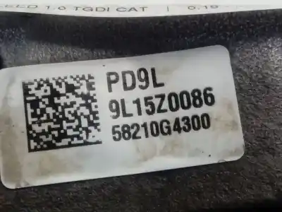 Автозапчастина б/у задній лівий гальмівний супорт для kia xceed 1.0 tgdi cat посилання на oem iam 9l15z0086  