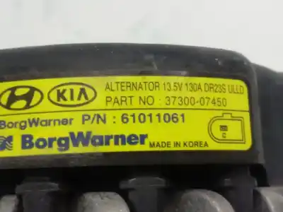 Автозапчастина б/у генератор для kia xceed 1.0 tgdi cat посилання на oem iam 3730007450  