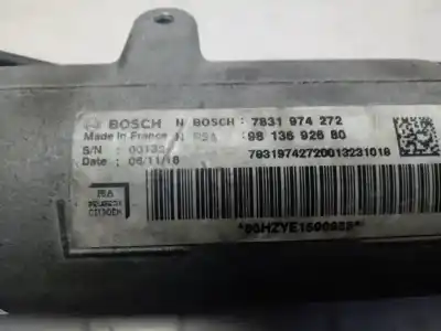 Pezzo di ricambio per auto di seconda mano cremagliera per citroen jumpy combi 1.6 blue-hdi fap riferimenti oem iam 9813692680  