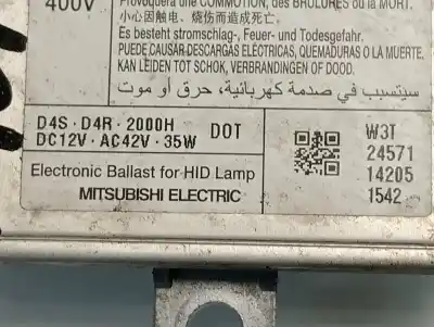 Peça sobressalente para automóvel em segunda mão balastro de xenon por mazda cx-5 2.2 turbodiesel cat referências oem iam w3t245711  