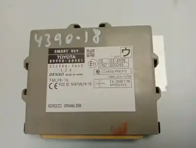 Peça sobressalente para automóvel em segunda mão módulo eletrônico por toyota land cruiser (j15) nx referências oem iam 8999060481