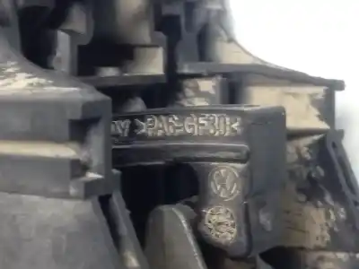 Автозапчастина б/у завнішня ручка задня права для seat ibiza v (kj1, kjg) 1.6 tdi посилання на oem iam 5g0837206  