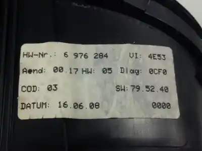 Second-hand car spare part dashboard for bmw x6 (e71) activehybrid oem iam references a2c53100844  