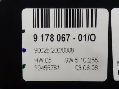 Second-hand car spare part climate control for bmw x6 (e71) activehybrid oem iam references 6131697278003  