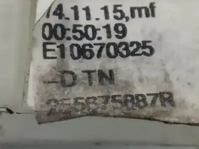 Second-hand car spare part headlights switch for renault captur zen oem iam references e10670325  