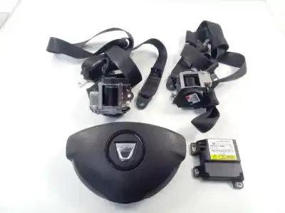 Peça sobressalente para automóvel em segunda mão kit airbag por dacia duster adventure referências oem iam   