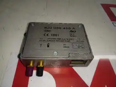 Peça sobressalente para automóvel em segunda mão módulo eletrónico antena por audi q5 (8r) 2.0 tfsi quattro (155kw) referências oem iam 8j0035456a
