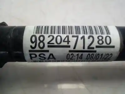 Peça sobressalente para automóvel em segunda mão transmissão dianteira esquerda por opel combo cargo (e) 1.5 cdti dpf referências oem iam 9820471280  