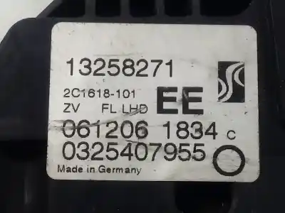 Автозапчастина б/у замок передніх дверей лівий для opel corsa d (s07) 1.4 (l08 l68) посилання на oem iam 13258271  