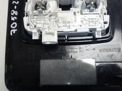 Second-hand car spare part interior light for renault captur ii experience oem iam references 264302900r  