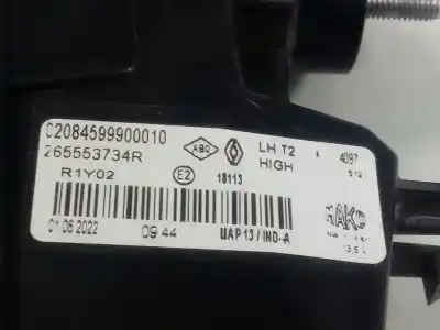 Pezzo di ricambio per auto di seconda mano luce di coda interna sinistra per renault captur ii experience riferimenti oem iam 265553734r  