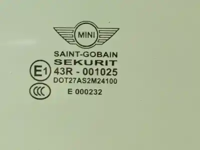 Pezzo di ricambio per auto di seconda mano luna anteriore destra per bmw mini (r56) cooper d riferimenti oem iam 43r001025  