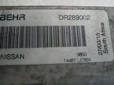 Peça sobressalente para automóvel em segunda mão intercooler por renault serie d fg 4x2 crew-cab referências oem iam dr289002  