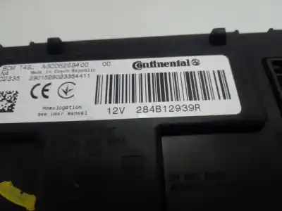 Pezzo di ricambio per auto di seconda mano modulo elettronico per renault express 1.9d riferimenti oem iam 284b12939r  