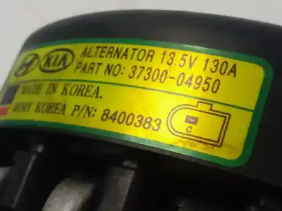 Second-hand car spare part alternator for kia cee´d drive oem iam references 3730004950  