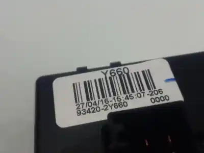 Pezzo di ricambio per auto di seconda mano comando pulito per kia cee´d drive riferimenti oem iam 934202y660  