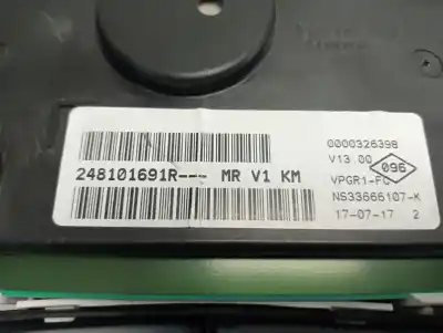 Автозапчасти б/у приборная доска за dacia dokker essential ссылки oem iam 248101691r  