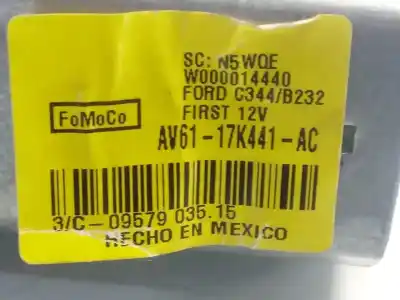 Second-hand car spare part rear windshield wiper motor for ford c-max edition oem iam references av6117k441ac  