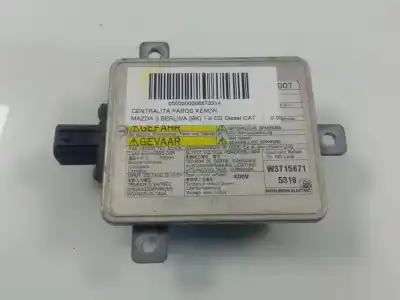 Second-hand car spare part XENON HEADLIGHTS CONTROL UNIT  for MAZDA 3 BERLINA (BK)  OEM IAM references W3T156715318  