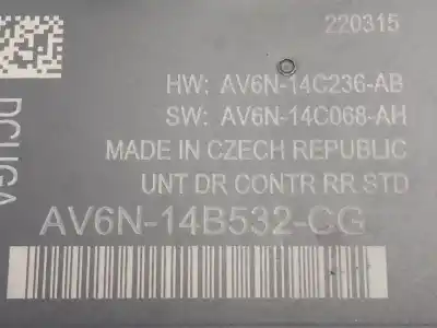 Автозапчастина б/у електронний модуль для ford c-max edition посилання на oem iam av6n14b532cg  