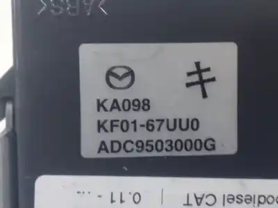 Peça sobressalente para automóvel em segunda mão módulo eletrônico por mazda cx-5 2.2 turbodiesel cat referências oem iam kf0167uu0  