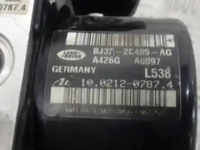 Peça sobressalente para automóvel em segunda mão abs por land rover evoque pure referências oem iam bj322ca05  