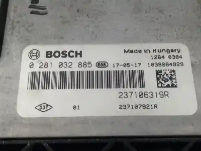 Second-hand car spare part ecu engine control for renault kangoo express 1.5 dci oem iam references 0281032885  