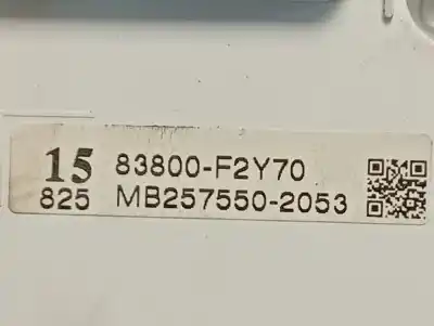 Peça sobressalente para automóvel em segunda mão quadrante por toyota corolla (e21) hybrid active referências oem iam 83800f2y70  